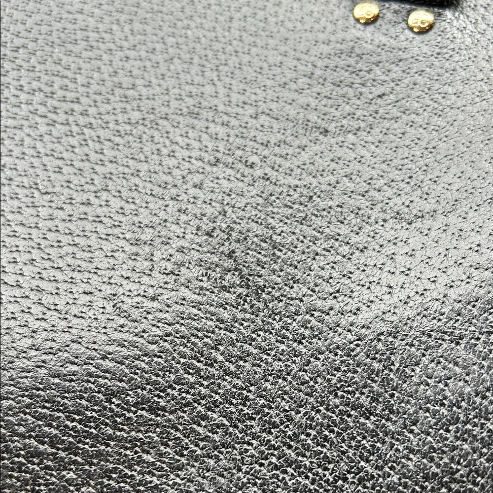 Kate Spade Black Tote Bag with gold Accents - Picture 9 of 10